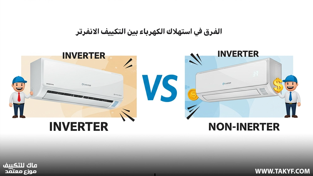 الفرق في استهلاك الكهرباء بين التكييف الانفرتر والعادي 23 الفرق في استهلاك الكهرباء بين التكييف الانفرتر والعادي